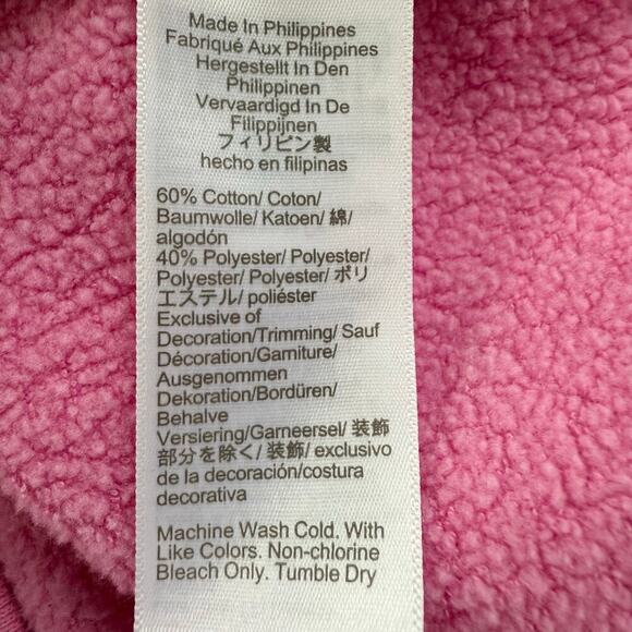 J.Crew Pink Funnelneck Sweatshirt in Cloudspun Fleece Relaxed Fit, Size Small - Picture 8 of 9